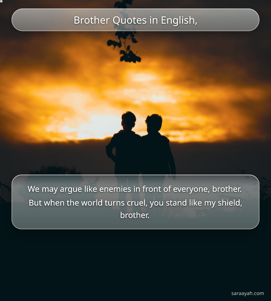 Brother Quotes in English,