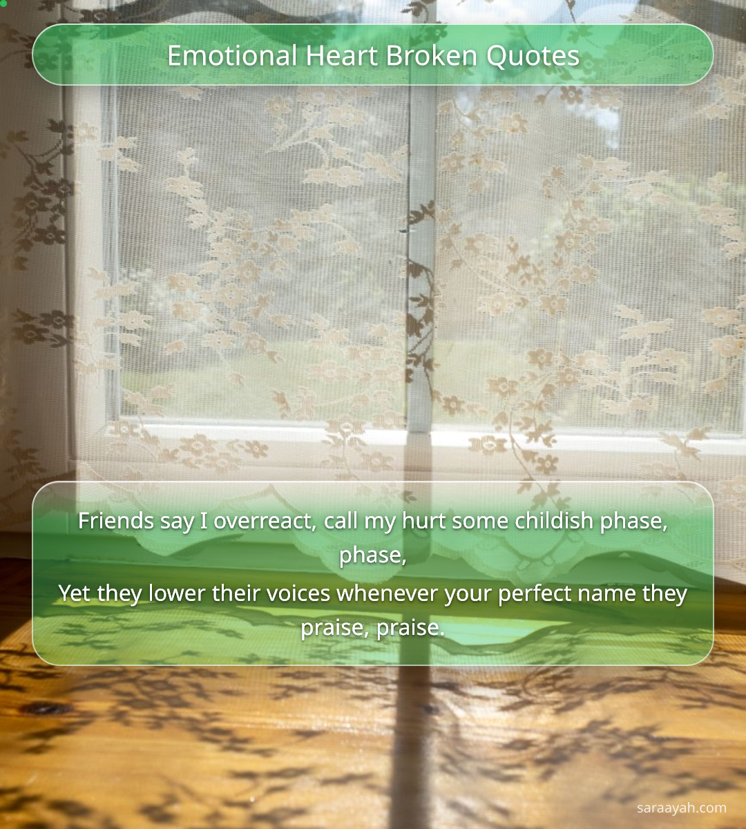 Emotional Heart Broken Quotes