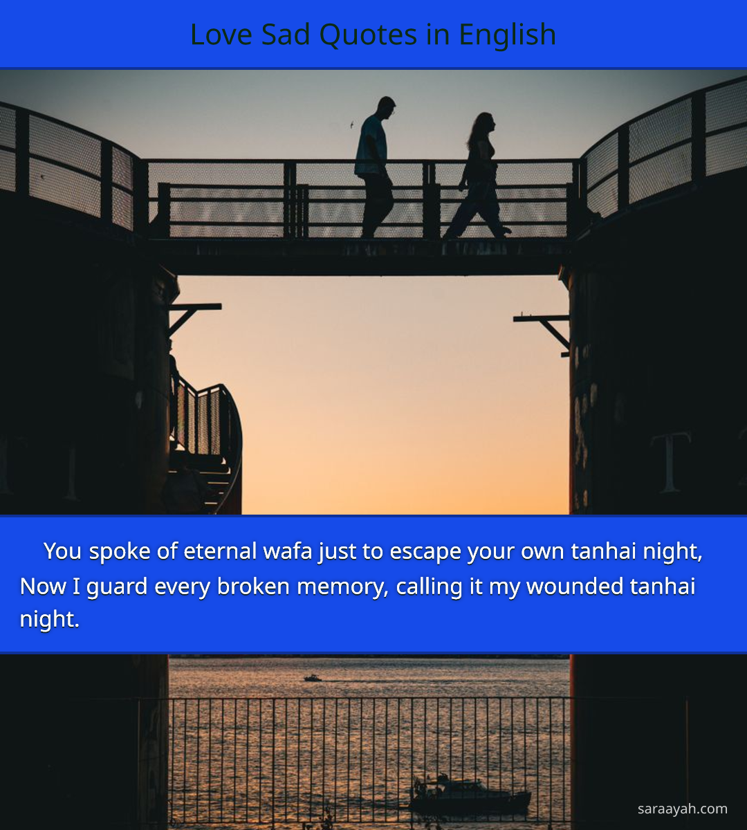 Love Sad Quotes in English