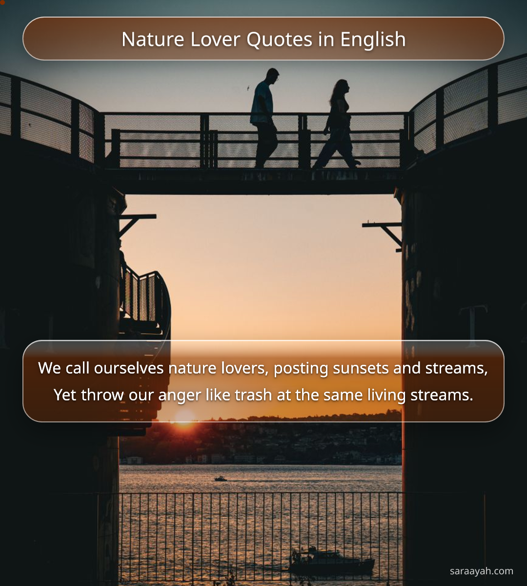 Nature Lover Quotes in English