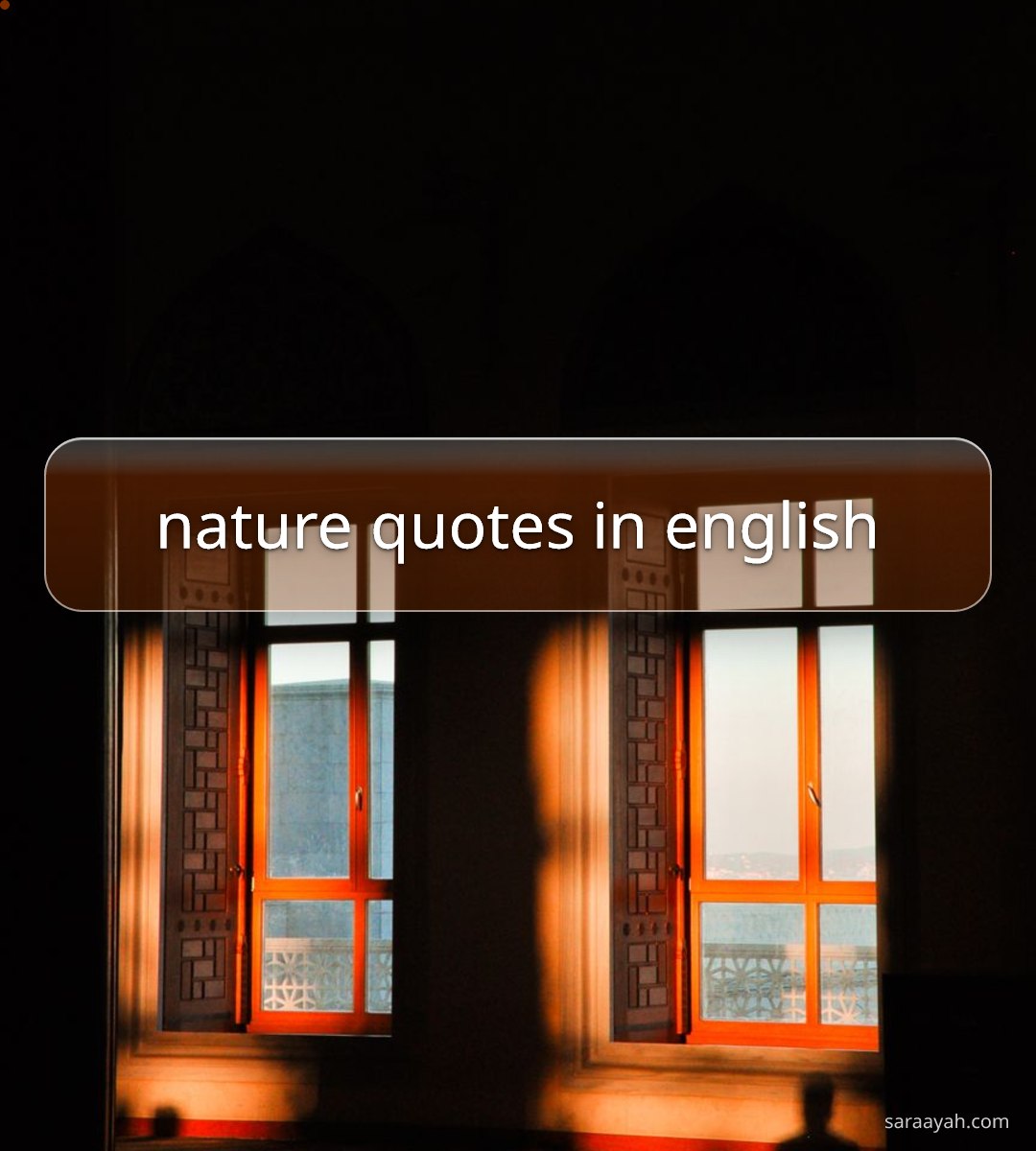 [470+] Nature Quotes in English 2026