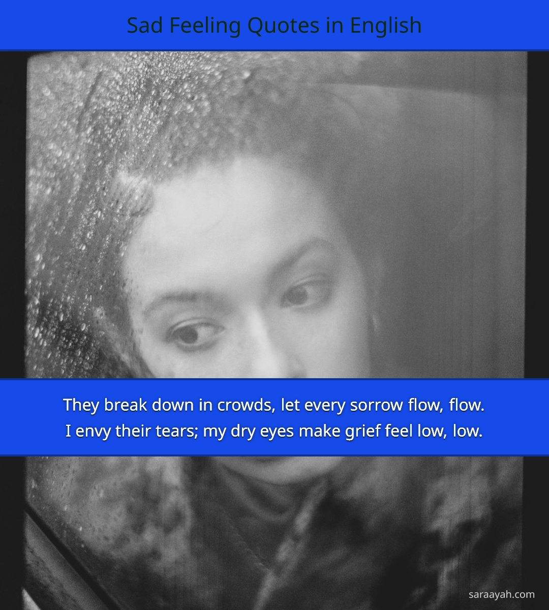 Sad Feeling Quotes in English