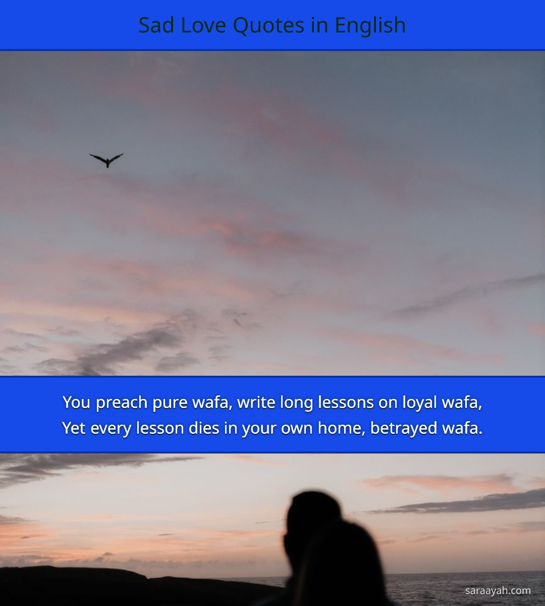 Sad Love Quotes in English