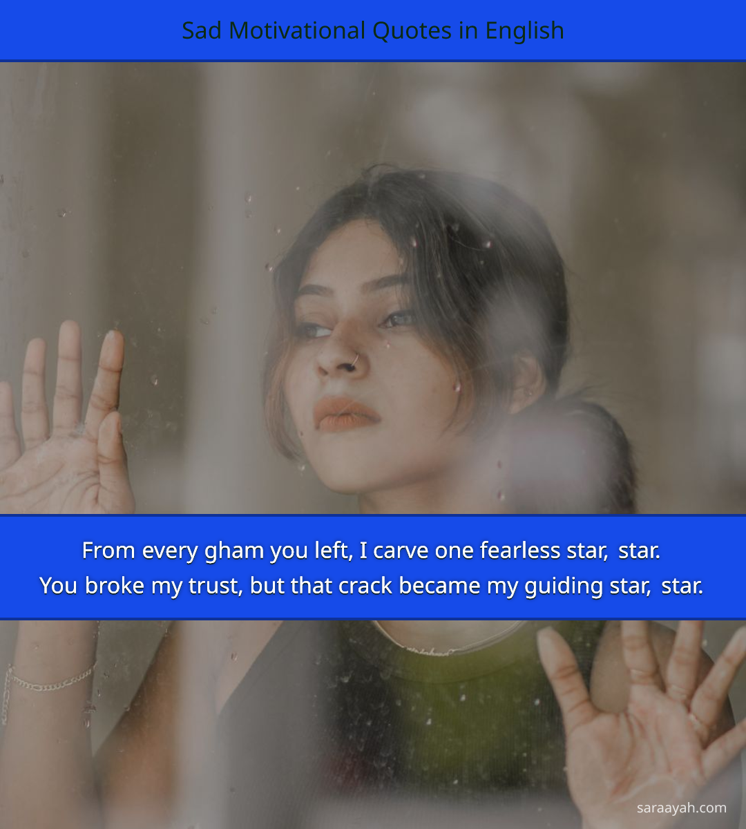 Sad Motivational Quotes in English